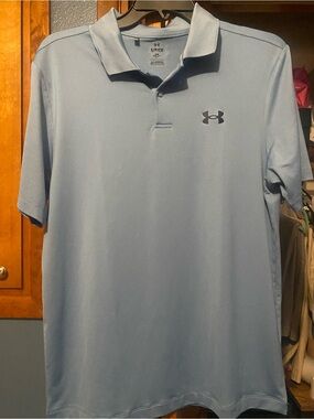 Under Armour Light Blue Men’s Performance Polo